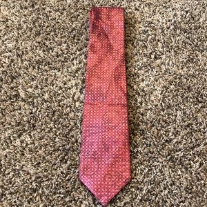 Barcelino red/maroon paisley tie 100%silk